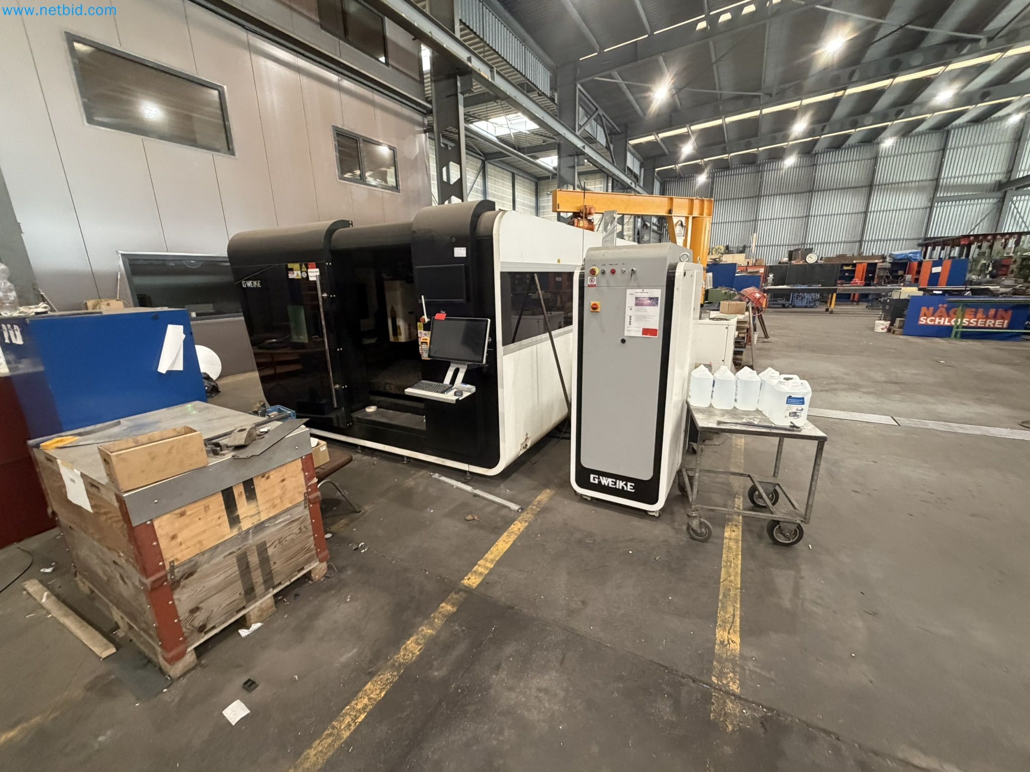 Faser Laserschneidmaschine Gweike Tech Co. LF3015GA